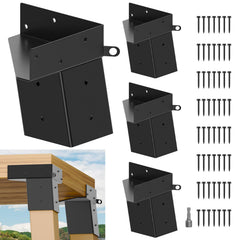 Fanmoss deer stand brackets 4x4 heavy-duty construction for reliable outdoor frames.