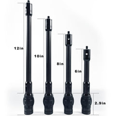 FANOWZUO 6 inch stabilizer offers compact balance for compact bows and quick setups