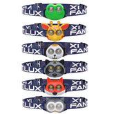 FANT.LUX headlamp Owl design provides hands-free light for night reading and outdoor play.
