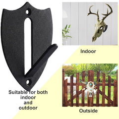 FANYUN skull hanger bear bracket showcasing your trophy with rustic style.