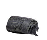 Farm Blue black camo woobie blanket folded for compact warmth on outdoor trips