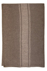 Farm Blue Wool Blanket Military Style camping setup showing durable warmth outdoors