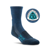 Farm to Feet Grays Peak 3/4 Crew socks with light cushioning for targeted comfort.