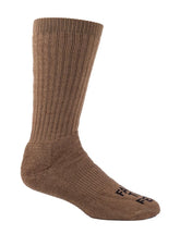 Farm to Feet Kodiak heavyweight merino socks front view showing full-cushion comfort on rugged trails