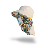 FARMER'S DEFENSE Sun Hat with UPF50+ wide brim for all-day sun protection