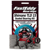 FastEddy Bearings demonstration of Shimano TLD15 compatibility on a reel.