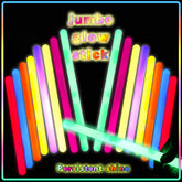 FathiSooc glow sticks 20-pack colorful box for events and camping lighting