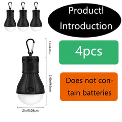 FATIST LED tent light in full brightness mode for clear campsite visibility