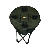 Faulkner Oasis folding cooler open state with wide loading area