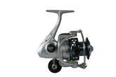 Favorite Ol' Salty spinning reel braid-ready system enhances line feeding.