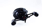Favorite Sick Stick casting reel right front view highlighting lightweight carbon composite body for easy casting