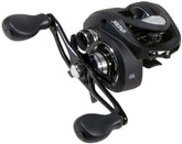 Favorite Soleus casting reel in black, right-handed, 6.6:1 for smooth, long casts.