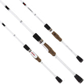 FAVORITE White Bird spinning rod, front view, balanced action for smooth casts.