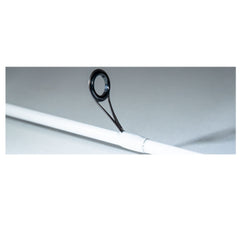 FAVORITE White Bird SiC guides closeup, smooth line flow and durability.