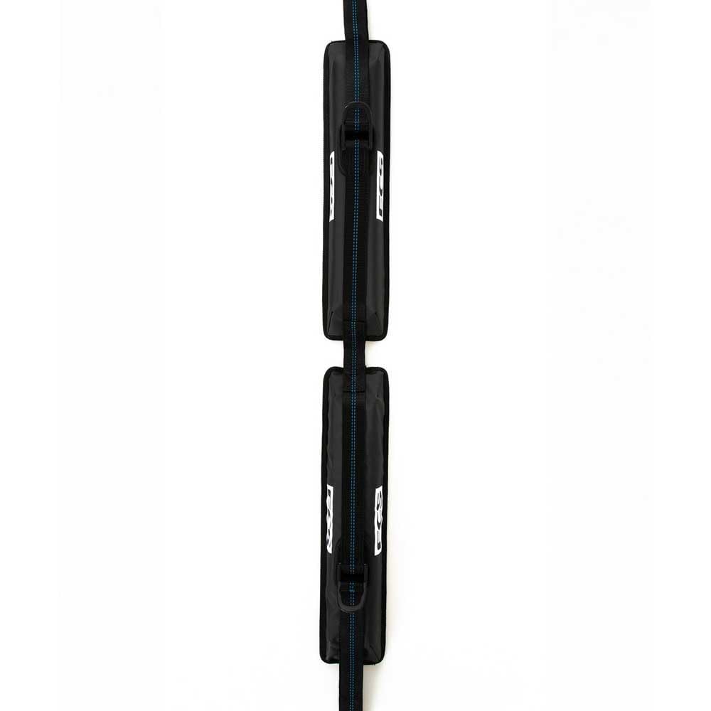 FCS D-Ring Double Soft Racks 2022 installed on car securing up to six boards