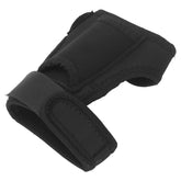 Fdit diving torch arm holder worn on the palm for instant flashlight access.