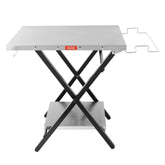 Feasto outdoor grill table foldable frame for compact storage and easy transport
