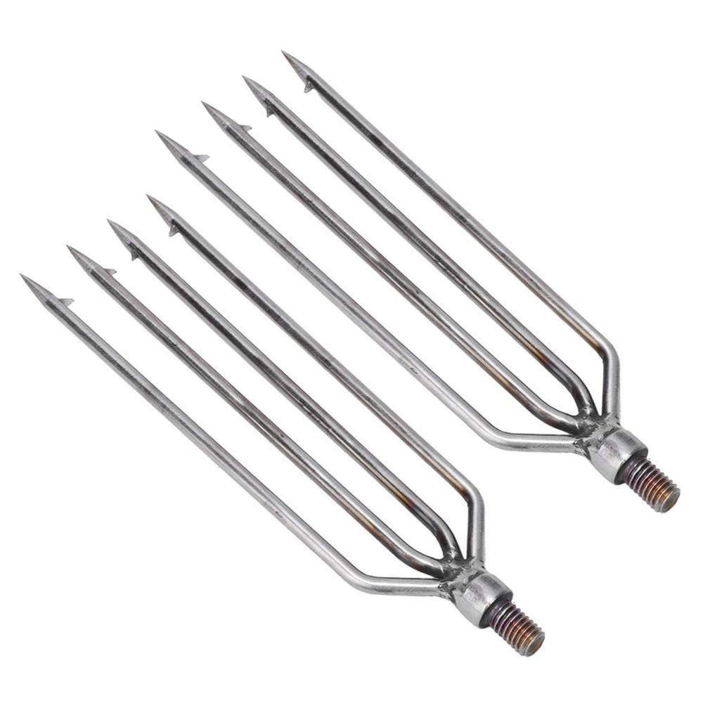 FECAMOS fishing spear with four prongs for stable catches.