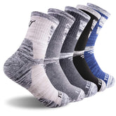 FEIDEER hiking socks pack hero displayed for all-day trail comfort