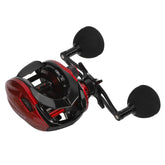 FEIERNOU baitcaster side-cover carbon shows ultralight design for reduced fatigue during long casts.