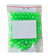 FEIYU 6mm green fluorescent fishing beads – image 1