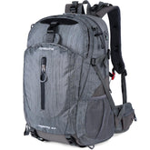 FENGDONG 40L backpack front-view highlights spacious storage for day hikes