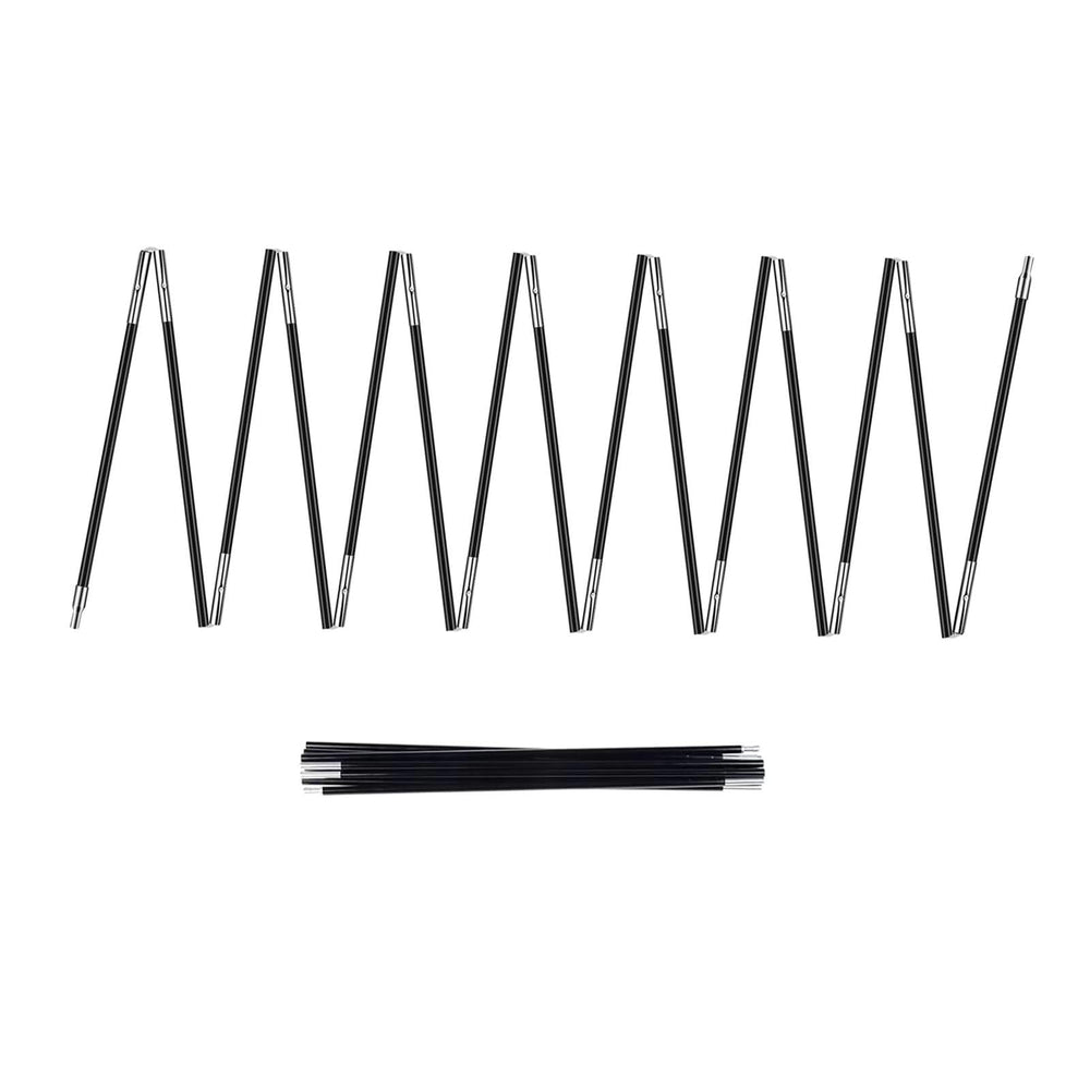 FENGKONG 2-pack tent poles ready for quick 20ft setup and stable shelter.