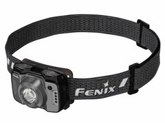Fenix HL12R V2.0 headlamp worn on the head for hands-free nighttime visibility