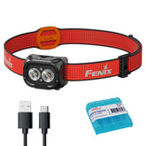 Fenix HL18R-T V2.0 headlamp white beam for clear trail visibility during runs