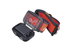 Fenix HL32R-T spotlight beam guiding distant trail features at dusk
