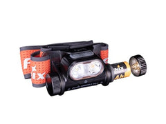Fenix HM65R-T2 dual-LED SST40 and SST20 beam array for versatile light.
