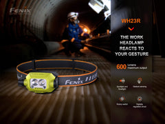 Fenix WH23R displays dual light sources for versatile spot and flood illumination