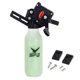 FENJANER archery bowfishing reel mounted on bow, ready for reliable setup and quick fishing.