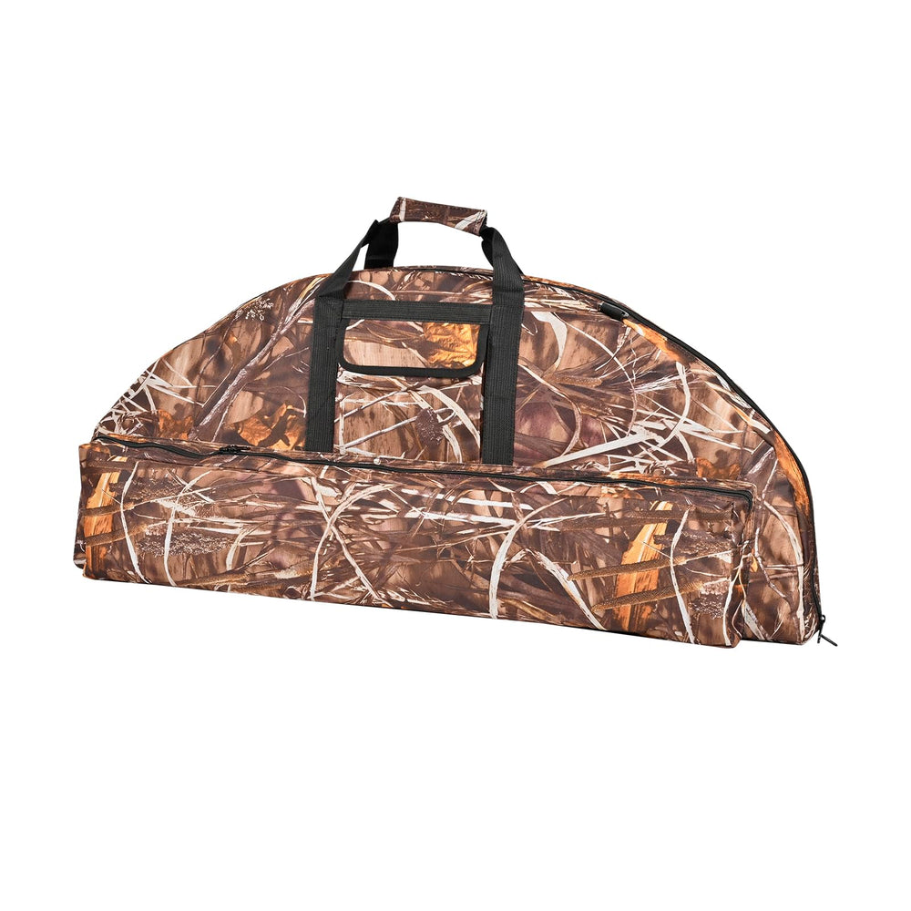 FENJANER archery bow case front view in camo protects your bow on hunts