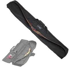 Fenjaner Bow Case front view highlighting multi-length compatibility for outdoor practice