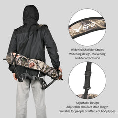 Fenjaner lightweight archery sling reduces fatigue on long hikes.