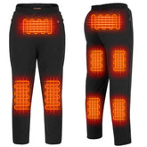 FERNIDA heated pants front view show outdoor warmth for hunting and riding