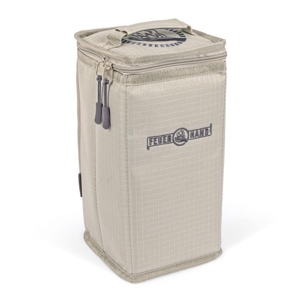 Feuerhand transport bag interior with reinforced inlay protects the Baby Special 276 lantern during transport