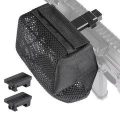 Feyachi thickened brass catcher mounted on a Picatinny rail