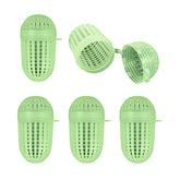FGDTREE 5Pcs bait cage set for organized bait storage during fishing.