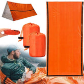 FHNUVB emergency sleeping bag with full coverage for cold weather warmth