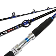 Fiblink 5ft6in saltwater rod full length shows a sensitive E-glass blank for feel.