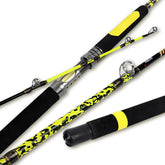 Fiblink catfish rod 10ft assembled for easy travel and confident casting.