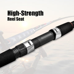 Fiblink non-slip rubber handle provides secure grip in wet conditions.