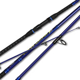 Fiblink Surf Spinning Rod carbon-fiber-construction enables sensitive action for long casts.
