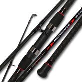 Fiblink surf-spinning-rod graphite construction delivers sensitive feedback for precise casting