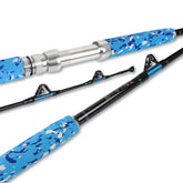 Fiblink trolling rod 6ft6 straight butt boosts sensitivity for offshore power.