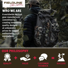 Fieldline Treeline gear attachment points enable customizable field setup.