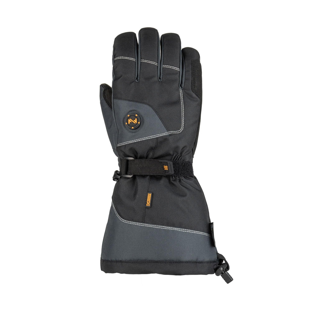 Fieldsheer Squall 2.0 heated glove front view showing warming elements for cold-weather warmth.