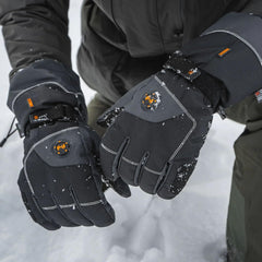 Fieldsheer Squall 2.0 heated glove palm detail highlighting grip-friendly design.